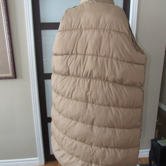 WOMEN'S PUFFER COAT. BEIGE. XL. NWT. - Picture 8 of 13